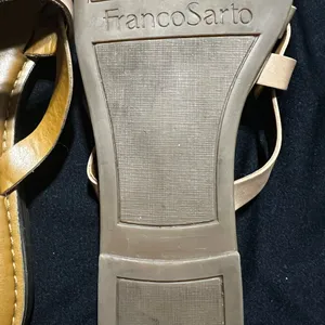 Franco Sarto Stylish Tan Leather Sandals thumbnail 4