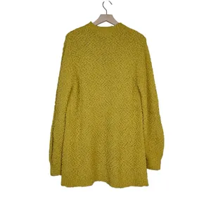 Zenana Womens M Mustard Yellow Longline Open Cardigan thumbnail 2