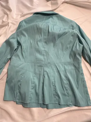 Milano size m longsleeve silk material Blue Size L thumbnail 3