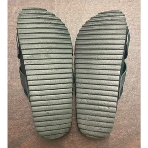 Michael by Michael Shannon Cork Footbed Sandals Black Strappy Slide Size 8 thumbnail 7