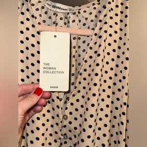 Bath & Body Works NWT woman polka-dotted dress thumbnail 6