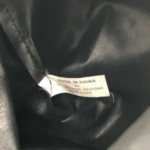 Vintage Vogue Plastic Black Tote Bag thumbnail 5