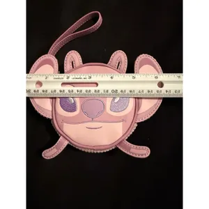 LOUNGEFLY NWT Disney Lilo &‎ Stitch Angel Soft Corduroy Hard Tag Wristlet/Coin thumbnail 5