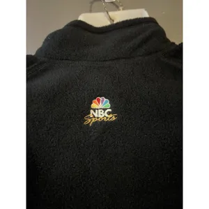 Patagonia Vest Womens Large Black Synchilla Fleece Full Zip NBC Sports Logo thumbnail 7