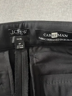 J.Crew Petite Kate straight-leg pant in four-season stretch thumbnail 5
