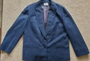 VTG Pendleton 100%‎ Pure Virgin Wool Navy Blue Blazer Jacket Woman’s Size… thumbnail 1