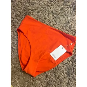 QUINCE High Rise Bikini Bottom Sunset Orange NWT Sz Large L SLOW FASHION thumbnail 2