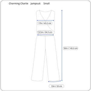Charming Charlie Womens Jumpsuit Size Small Zebra Safari Mobwife‎ Wide Leg Retro thumbnail 12