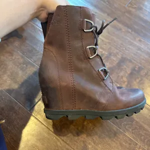 Sorel Joan Of Arctic Wedge Ii Boots in Cattail thumbnail 4