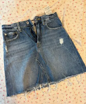 Guess Mini Skirt Denim thumbnail 1