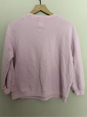 Billabong Light Pink Graphic Crewneck Sweatshirt Medium thumbnail 3