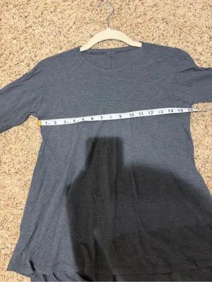 Lululemon Acadia Long Sleeve Heathered Pitch Grey Athletic Active Top Shirt thumbnail 10