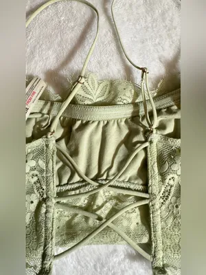FREE PEOPLE Nolita Lace Longline Bralette NWOT thumbnail 3