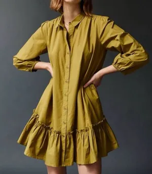 Anthropologie Shelley Flounced Tunic dress NWT thumbnail 1