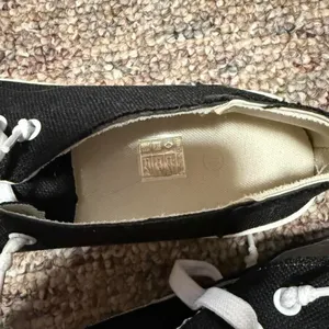 black canvas slip-on shoes women’s size 8 thumbnail 4