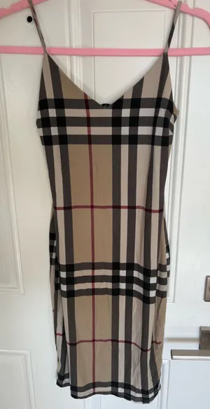 Fall Plaid Mini Dress Multiple thumbnail 1