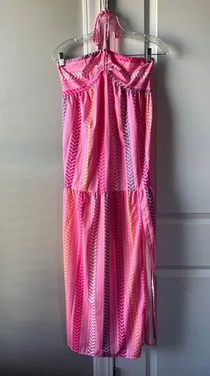 Pink maxi dress Size XS thumbnail 1