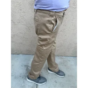 Women’s Black Label Khaki Straight-Leg Cargo Pants size 13 & 30W thumbnail 2