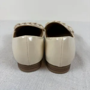 LC Lauren Conrad Demii Chain Women's Loafers Bone Size 6 thumbnail 6