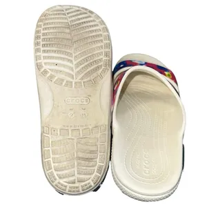 Crocs Classic Slide‎ Sandals Tie Dye Cherry Graphic Women's 9 Men's 7 thumbnail 10
