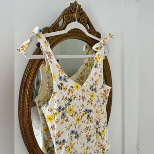 Old Navy NWT Floral Snap-Close Rib-Knit Bodysuit thumbnail 3