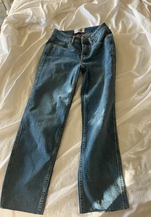 Free People Medium Wash Mom Jeans thumbnail 4