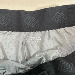 Zeros Flex Gray Athletic Shorts Medium drawstring elastic pockets running sport thumbnail 4