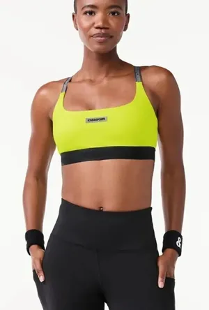 Love & Sports Neon Sports Bra Women’s Medium thumbnail 1