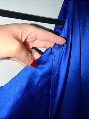 Sau Lee x Revolve One Shoulder Preston Dress - Egyptian Blue thumbnail 6