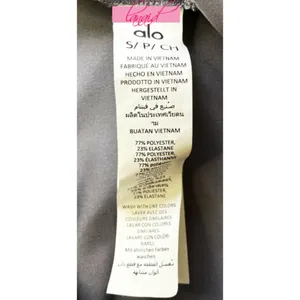 Alo High-Waist Airlift Leggings Fog Hi-Rise Waisted Tights Full-Length Skinny S thumbnail 8