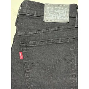 Levi's Black Wedgie Straight Denim Jeans size 27 NEW thumbnail 9