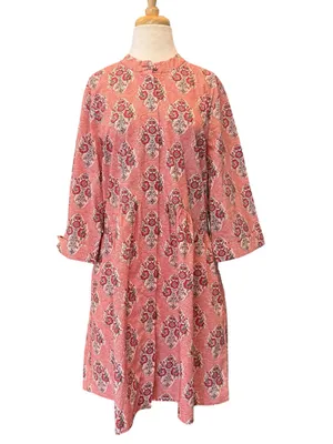 Tuckernuck Scarlet Sonata Royal Shirt Dress Pink Size Large NWT thumbnail 4