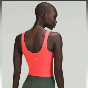 Lululemon Bright Coral Sleeveless Top 4 thumbnail 2