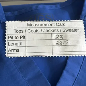 FIGS‎ Scrub Top Blue L thumbnail 9