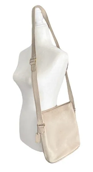 Vintage Coach Ivory Cream Crossbody Bag thumbnail 1