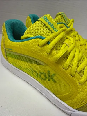 Reebok Dance Ur Lead Yellow Mesh Training Sneakers size 6.5 thumbnail 9
