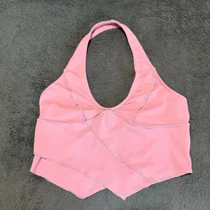 White Fox Pink Halter Neck Top SZ:M thumbnail 1