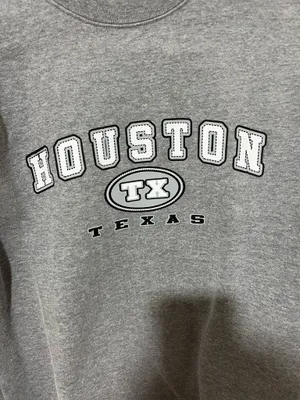 Houston Texas sweatshirt Gray Size M thumbnail 2