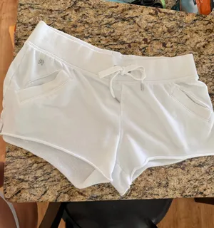 PINK - Victoria's Secret shorts white with pockets thumbnail 1