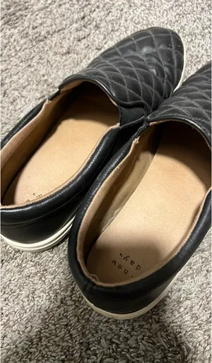 A New Day Slip-On Shoes Black Quilted thumbnail 2