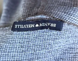 Brandy Melville Blue Grey Waffle Knit Thermal Leggings thumbnail 3