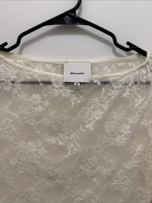 Reformation Adriano Lace Knit Top thumbnail 3