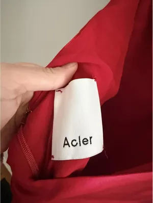 Acler Tarnacre Red Gown Size 12 thumbnail 6