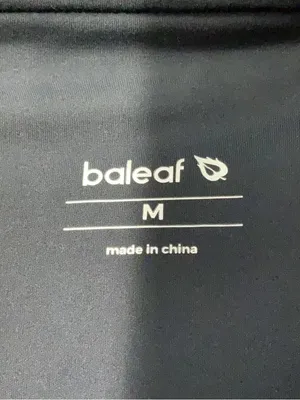 Baleaf Black High-Rise Bike Shorts with Side Pockets thumbnail 3