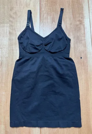 Bravado Designs Black Seamless Nursing Cami Maternity‎ Tank Top Small thumbnail 1