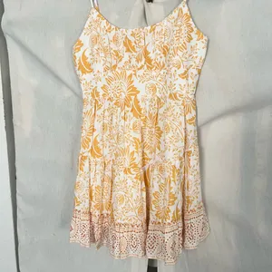 Selfie Leslie Eternal Sunshine Gathered Bust Babydoll Dress Floral Print Yellow thumbnail 5