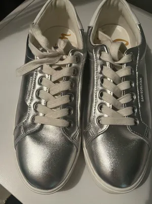 Sam Edelman Silver Sneakers  thumbnail 1