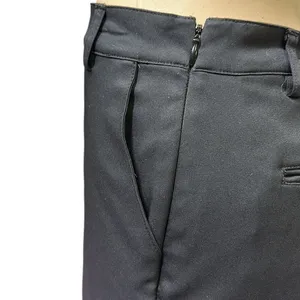 Aur Golf Black Skirt Shorts 4 Pocket Skort Zip Side Above the Knee Womens 10 thumbnail 7