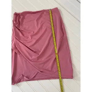 Superdown & Mango Faux Leather Pants & Ruched Faux Wrap Mini Skirt Bundle Sz XS thumbnail 3