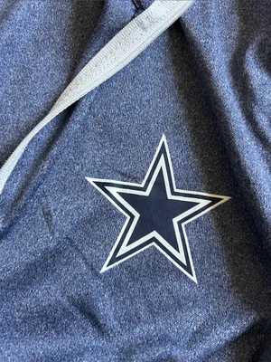 Dallas Cowboys Women’s Long Sleeve Quarter-Zip Pullover - Navy Heather thumbnail 3